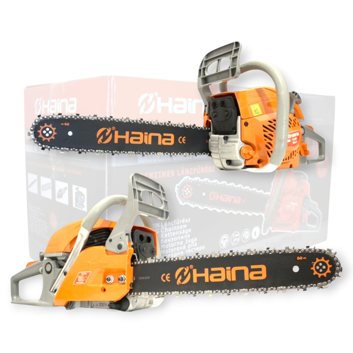 Haina H-7200 benzines láncfűrész 68 cm³, 6,2 LE