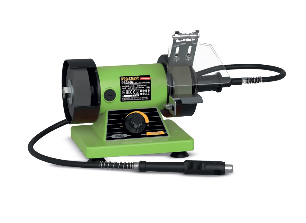 Procraft Dupla Tárcsás Köszörűgép 400W PBG400