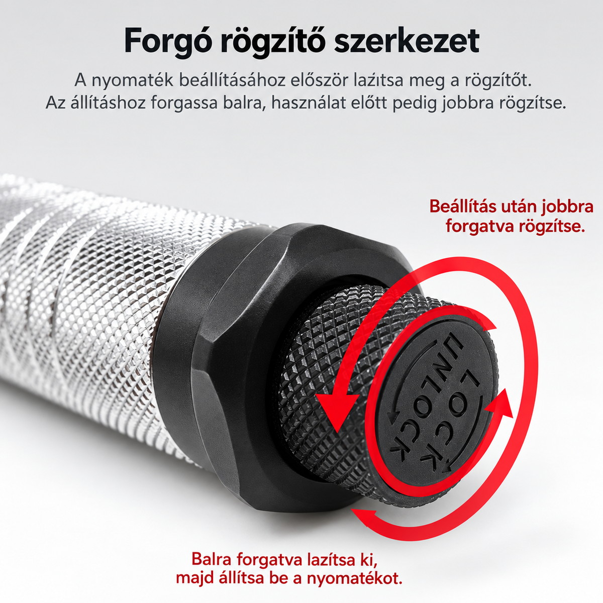 HITMAN HA-2158 állítható nyomatékkulcs 3/8" – 19–110 Nm