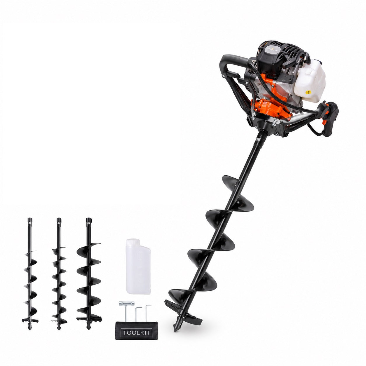 SUPAMASTER Benzines Talajfúrógép 8.5 HP 82 cm³ SM-7600