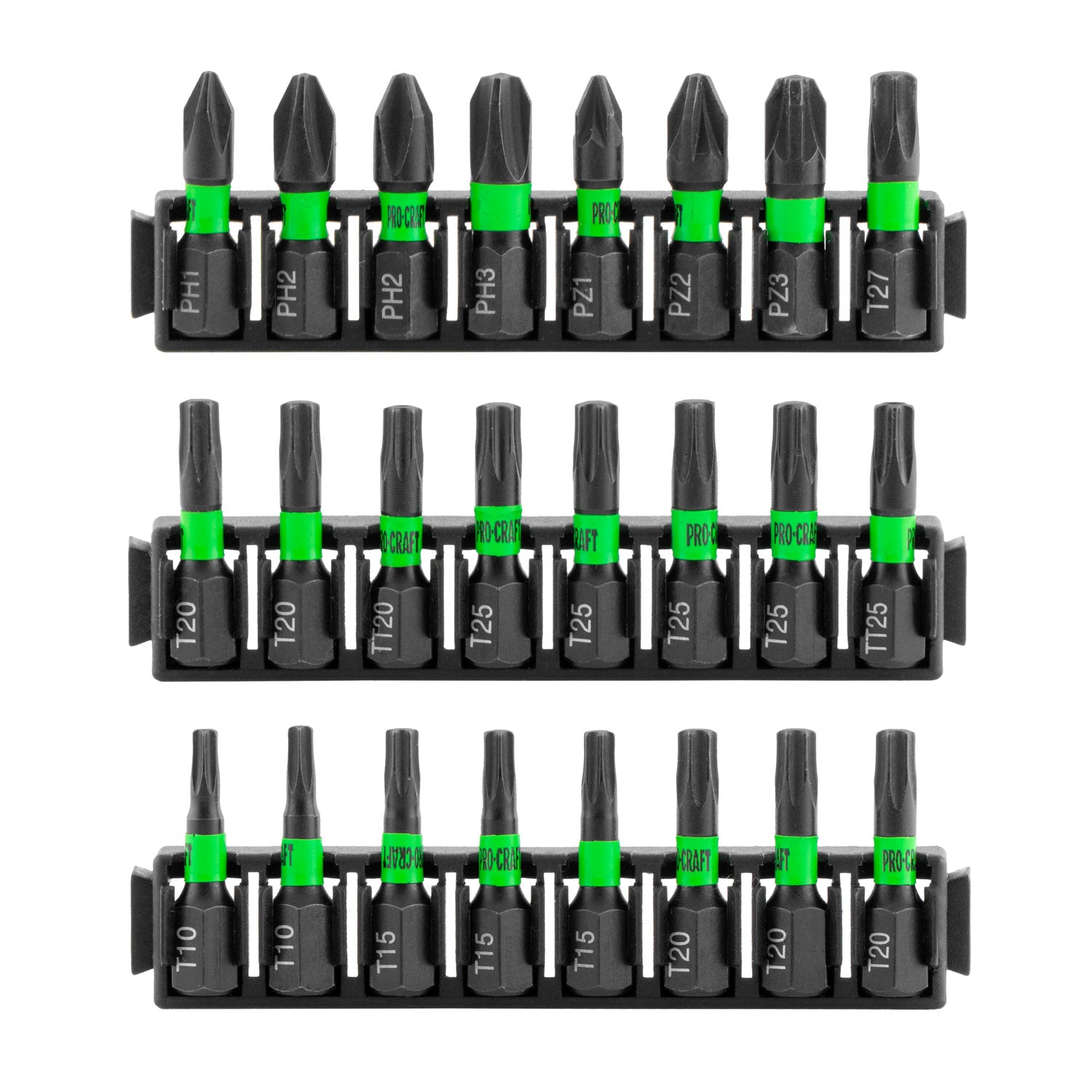 PROCRAFT 41 részes ütvefúró bitkészlet – IBS-41