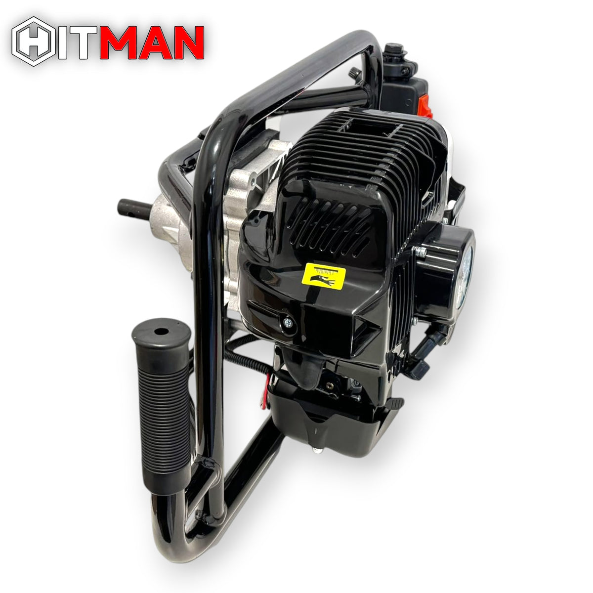 Hitman HT-ED76MAX Benzinmotoros Talajfúrógép 6,5HP – 73cc – 3 fúrószár, 80 cm hossz
