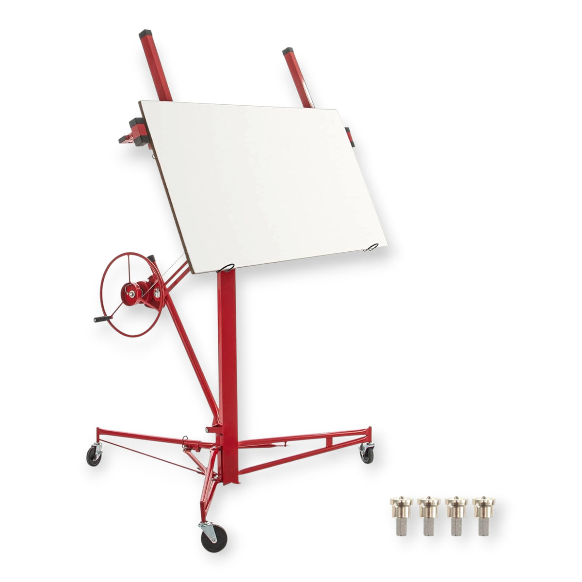 KrafTech HM6764 Gipszkarton- és OSB-lap Emelő – 68 kg Teherbírás, 3,35 m Emelési Magasság