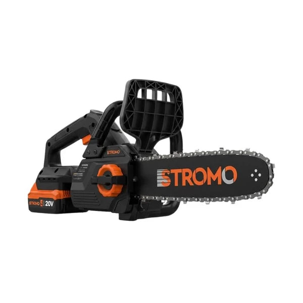 Stromo AAS44 20V akkumulátoros láncfűrész – Brushless motorral, 304 mm-es vezetőlemezzel, akkuval és töltővel