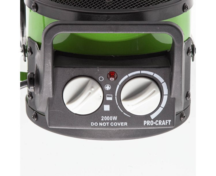 Procraft FP20 elektromos hőlégfúvó 2000 W kerámia fűtőelemmel