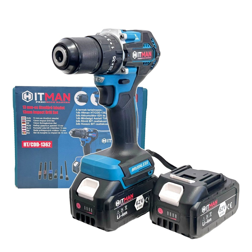 HITMAN HT-CDD-1362 akkumulátoros ütvefúró-csavarozó