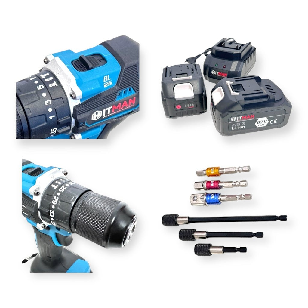 HITMAN HT-CDD-1362 akkumulátoros ütvefúró-csavarozó