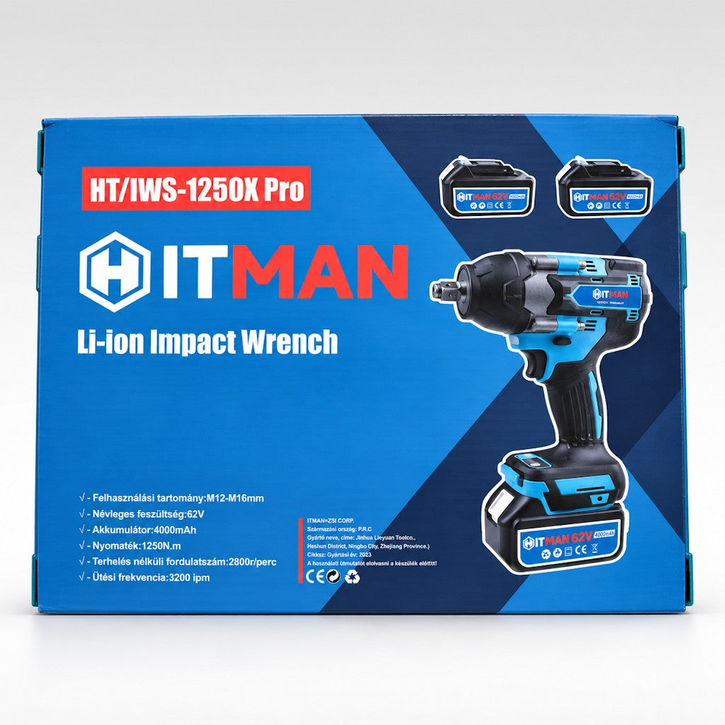 HITMAN HT-IWS-1250X.Pro ütvecsavarozó