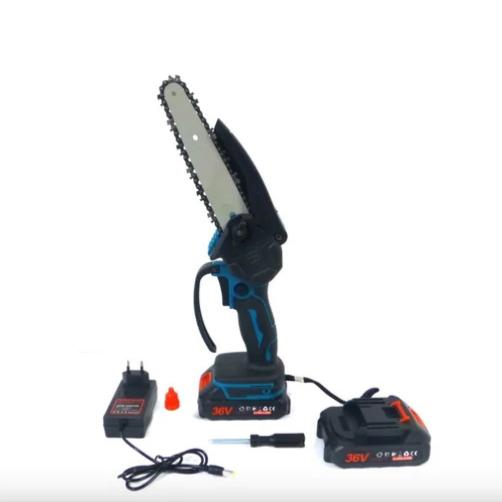 Clover City CH23-48 Akkus Mini Láncfűrész 36V 2 Akkumulátorral