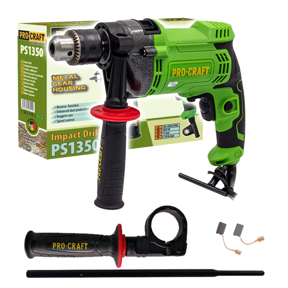 PROCRAFT ütvefúró – PS1350 / PS1350M, 1050W