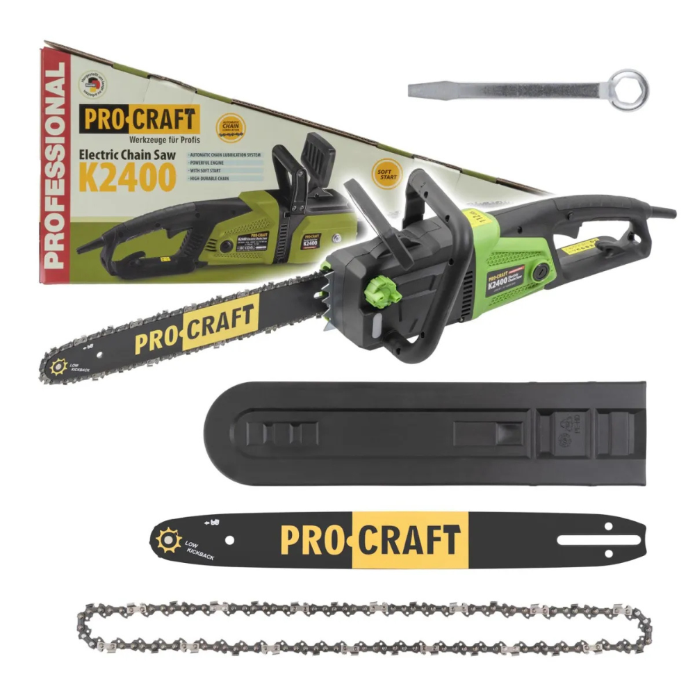 Procraft Elektromos Láncfűrész 2000W 40 cm K2400