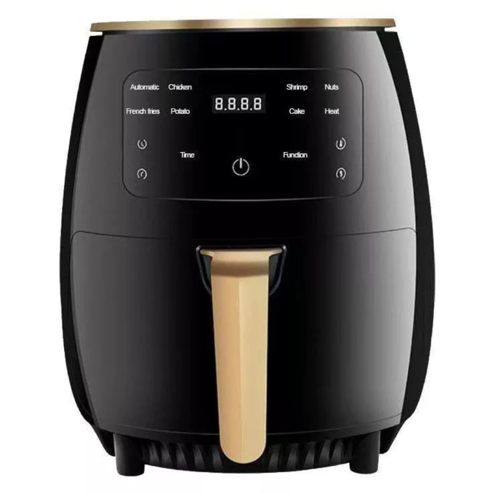 NewLine S Lux Légkeveréses Sütő 6L 2400W – Fekete