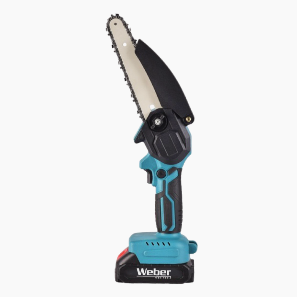 WEBER Akkumulátoros Mini Láncfűrész 8" 2 Akku R009