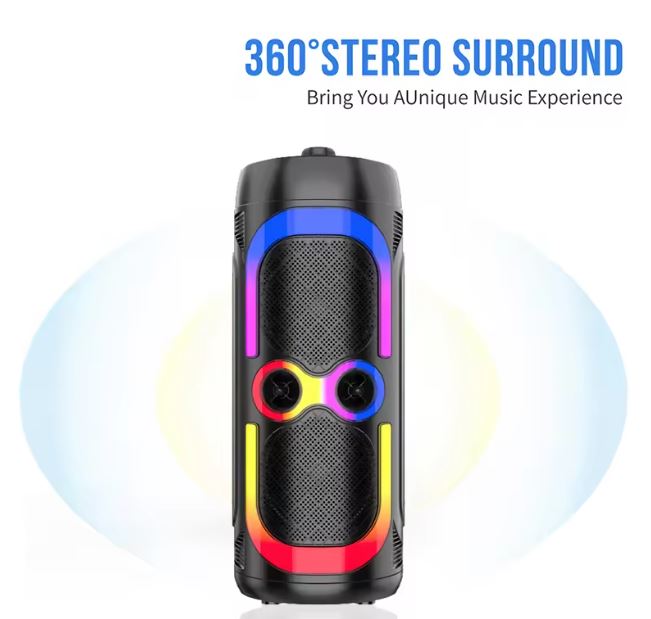 SinG-E ZQS-6231 Bluetooth Karaoke Party Hangszóró Mikrofonnal
