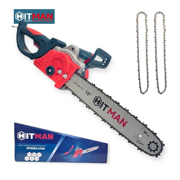 Hitman Elektromos Láncfűrész 16" 3700W – Automata Olajzású - HT-ESH-3700
