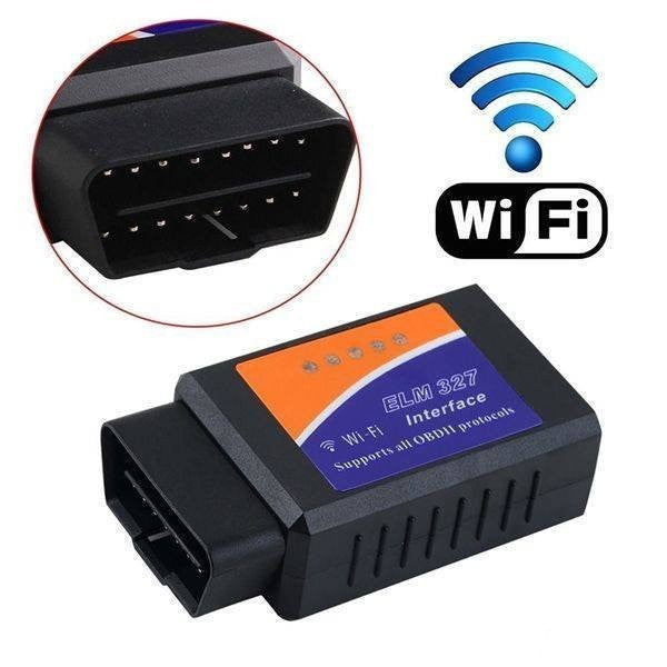 ELM 327 Wifi Hibakód olvasó + élő adat kiolvasó, ajándék hibakód softwarrel