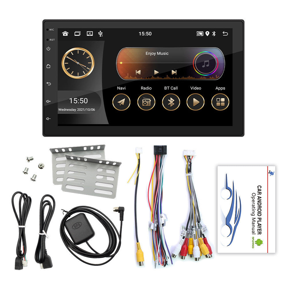 7" univerzális Android autós multimédia – GPS, Bluetooth, CarPlay