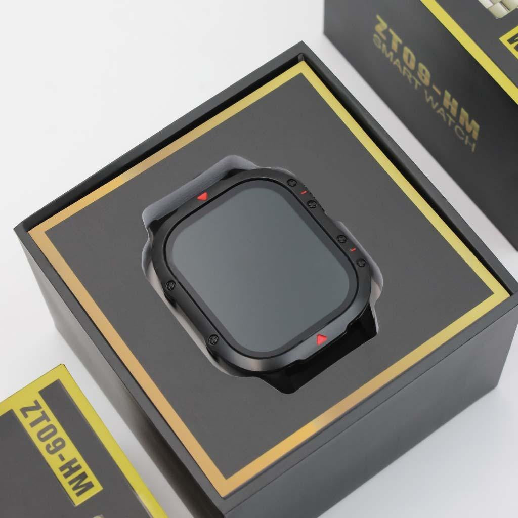 ZTfit ZT09-HM Fekete okosóra, fekete szilikon, fém és bőrszíj