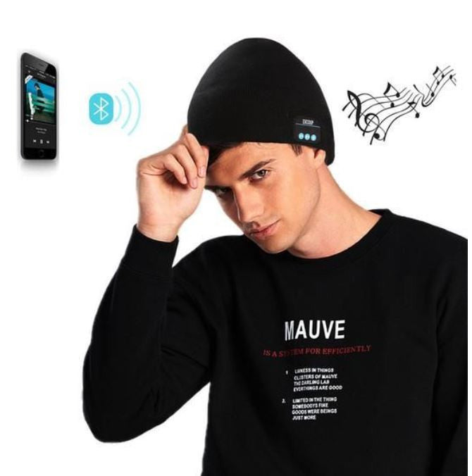 Bluetooth Sapka Szürke