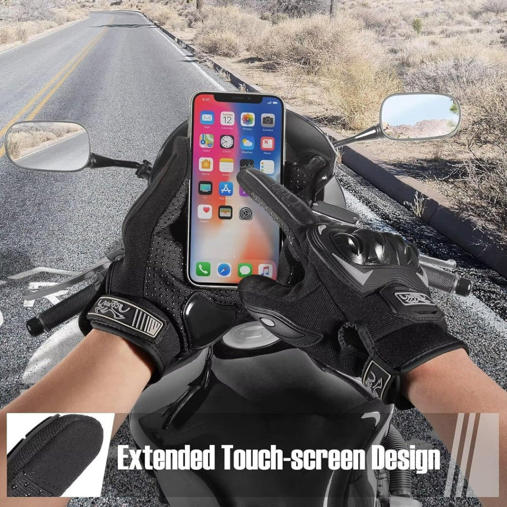 Cofit motoros kesztyű L, fekete