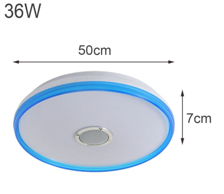 Round hangszorós Okos Lámpa