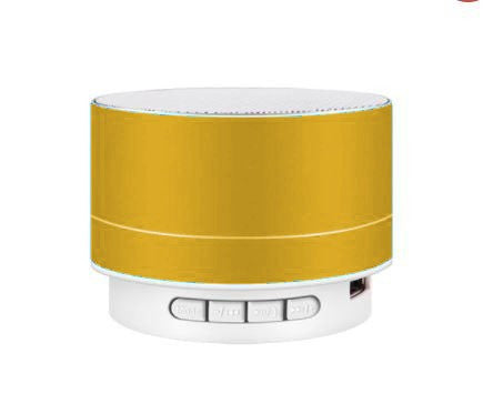 A10 Bluetooth hangszoró fémes sárga