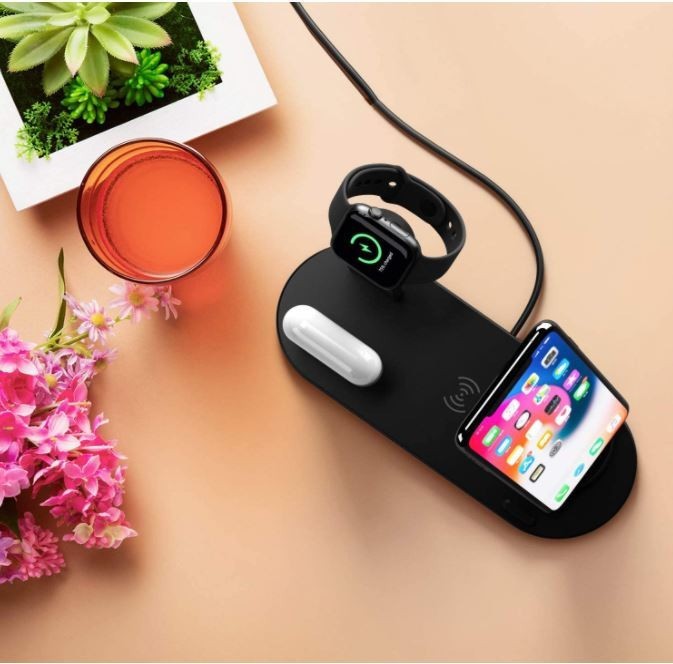 Multifunkciós töltő állomás iphone , Iwatch, airpods
