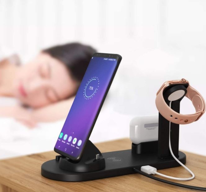 Multifunkciós töltő állomás iphone , Iwatch, airpods