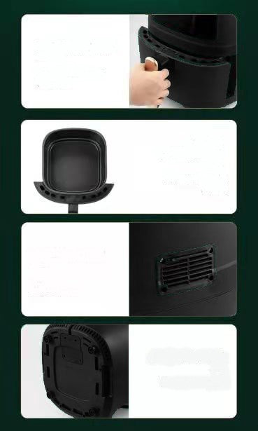 NewLine C8 (8L) 2400W légkeveréses sütő fekete
