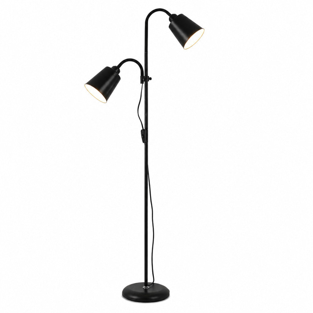 Dupla fejes modern állólámpa 170 cm