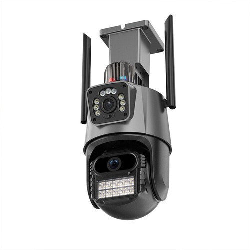 Titan 360° 8 MP 4K 4G SIM-kártyás kültéri PTZ biztonsági kamera – iCSee, IP66