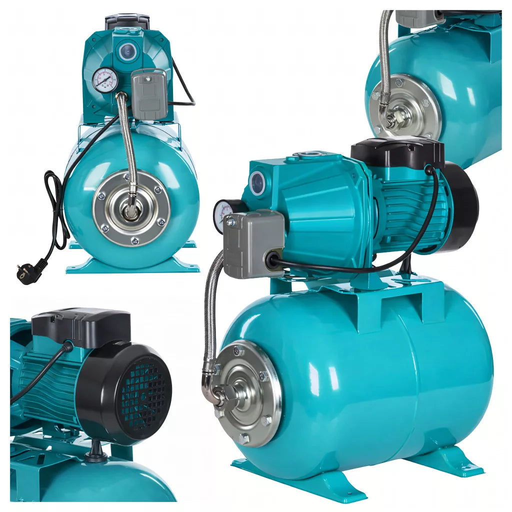 RC-H-2360-50L házi vízmű és hidrofor szett, 750 W, 50 literes tartállyal