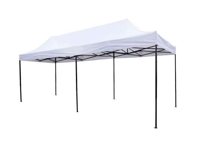 Easy Up Összecsukható kerti pavilon 3x6 m - fehér