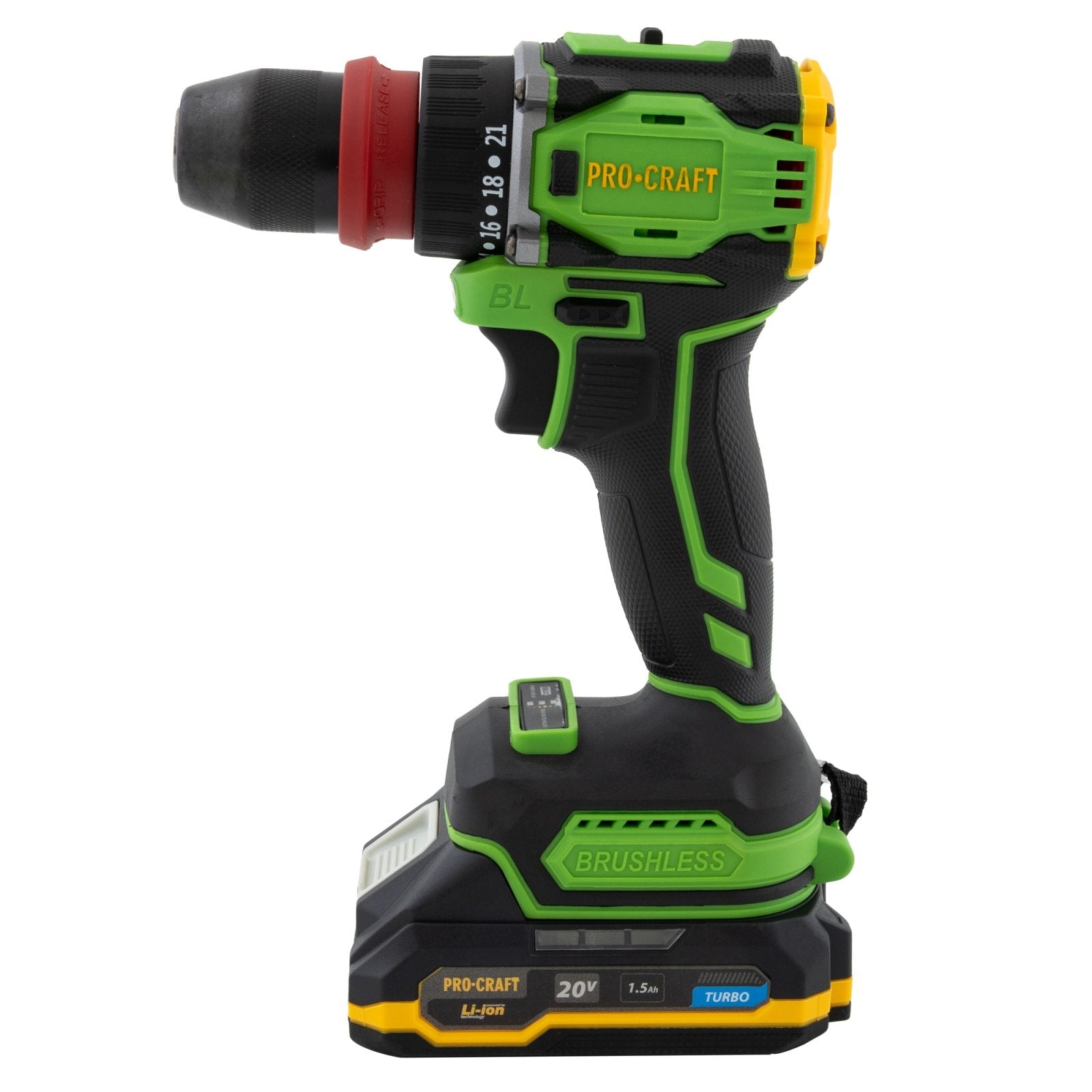 PROCRAFT akkumulátoros fúrócsavarozó PA18Pro DFR