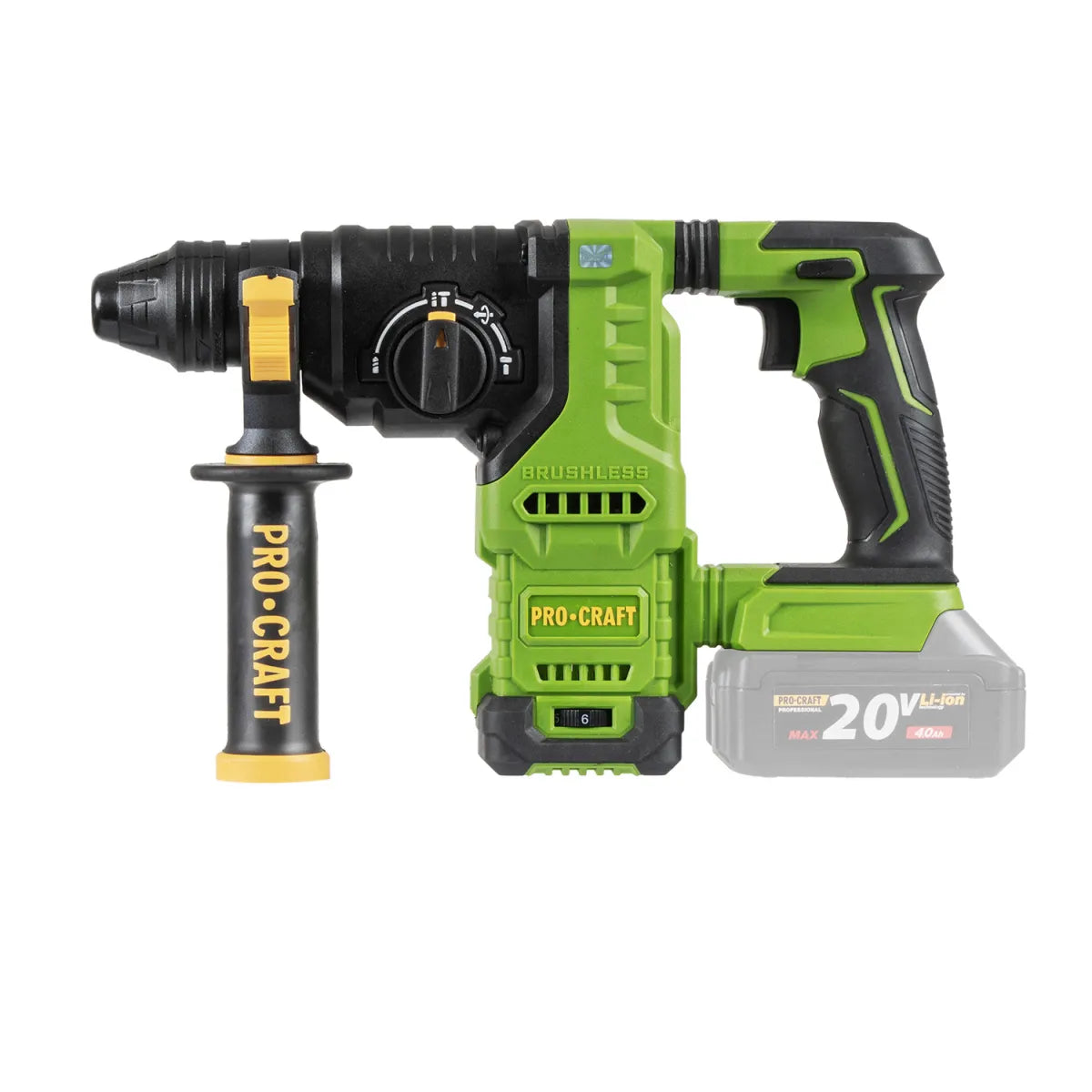 Procraft Akkus SDS Plus Ütvefúró Tokban PHA30-bb-c