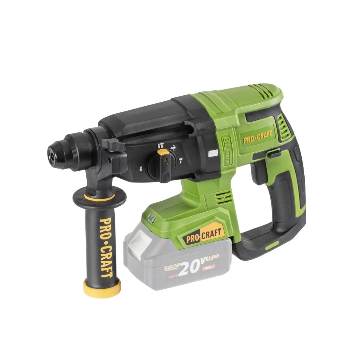 Procraft Akkus Ütvefúró-Csavarozó SDS Plus Tokban PHA40-bb-c