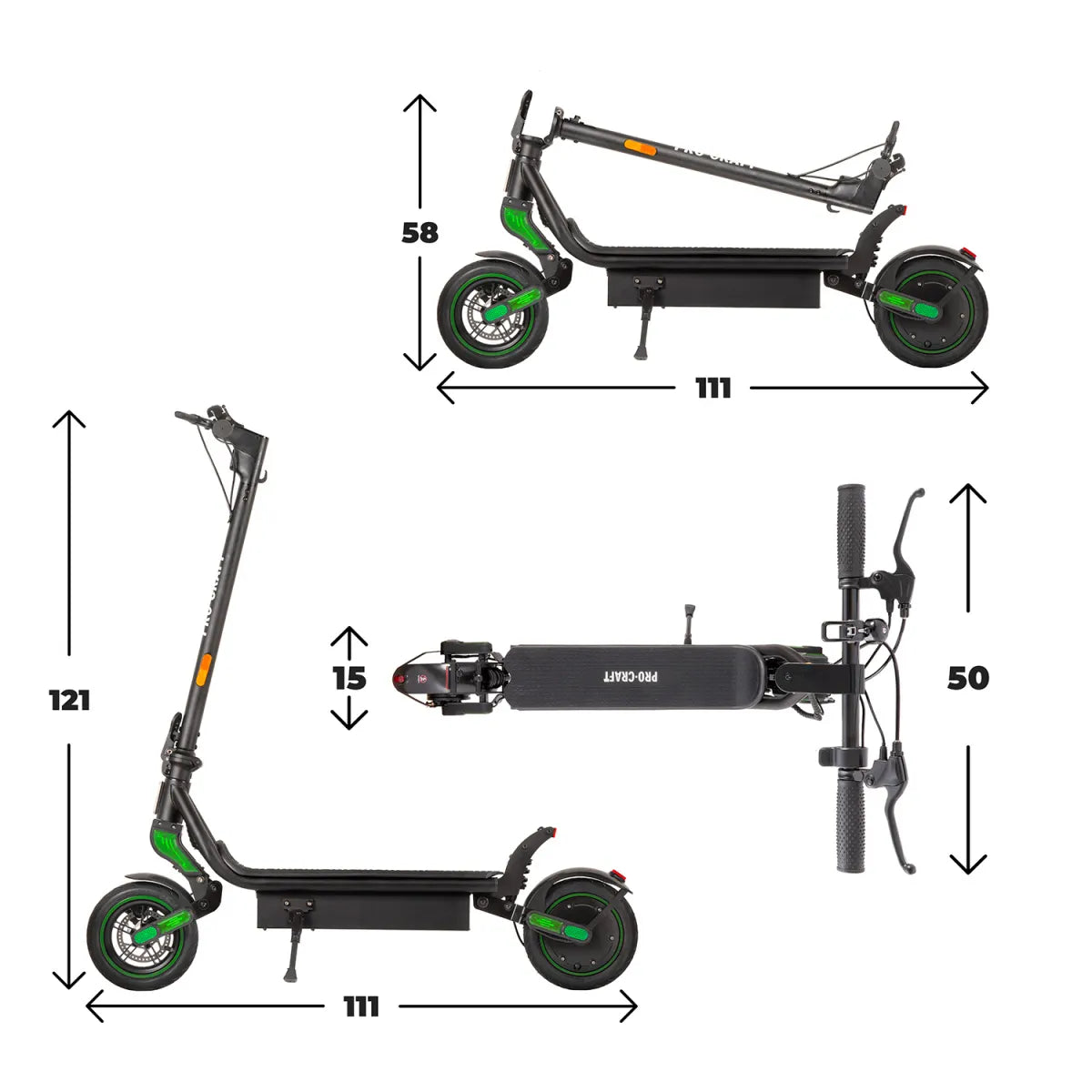 Elektromos Roller Procraft DS500L