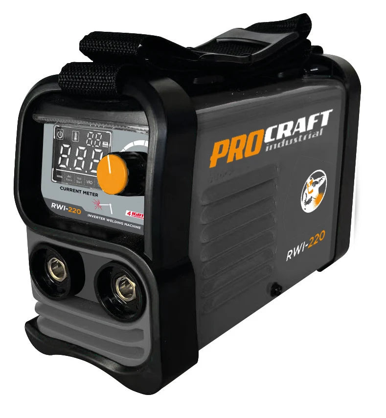ProCraft Industrial RWI-220 I inverteres hegesztőgép LCD kijelzővel