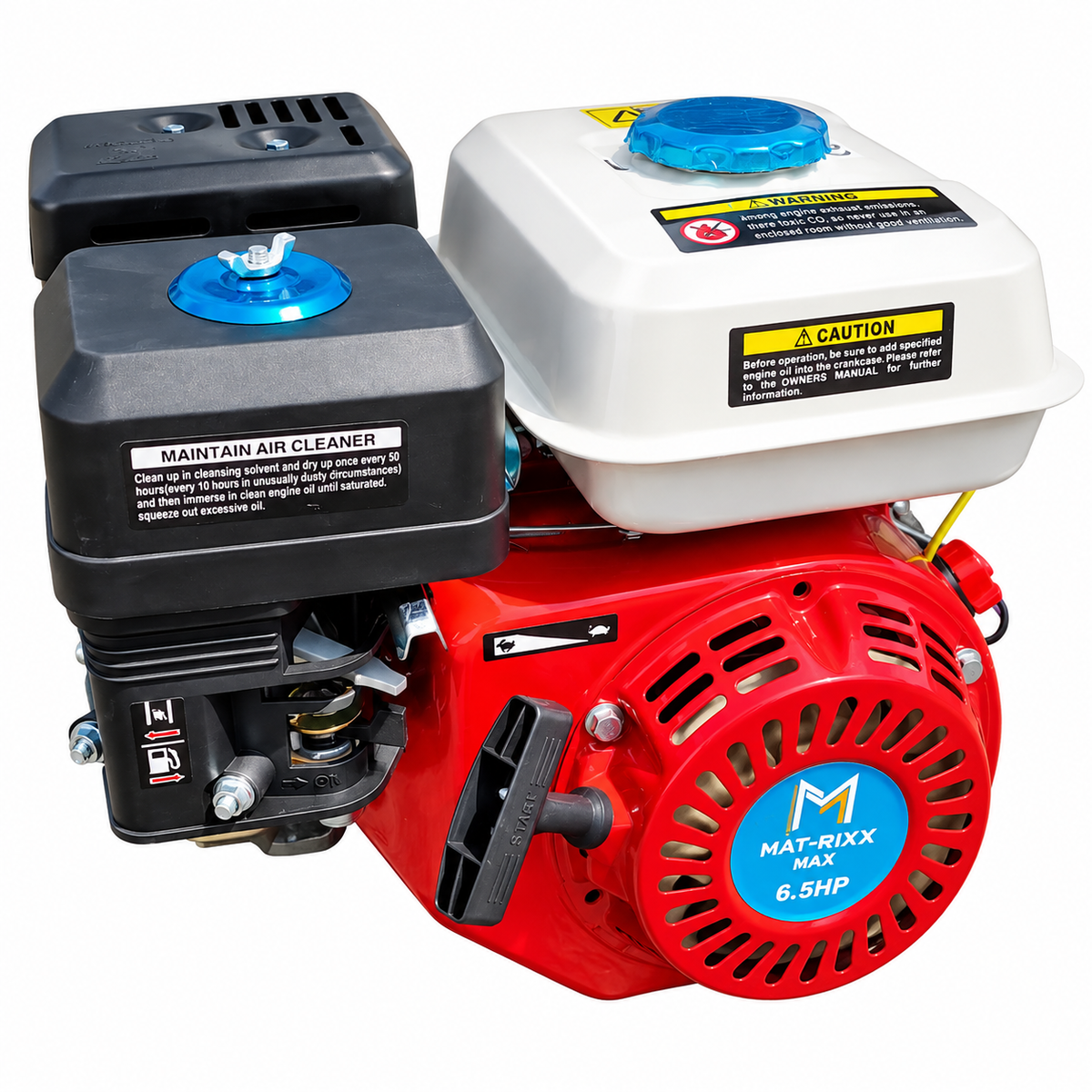 MAT-RIXX 168F 6,5 LE / 4,8 kW benzinmotor – 4 ütemű OHV motor