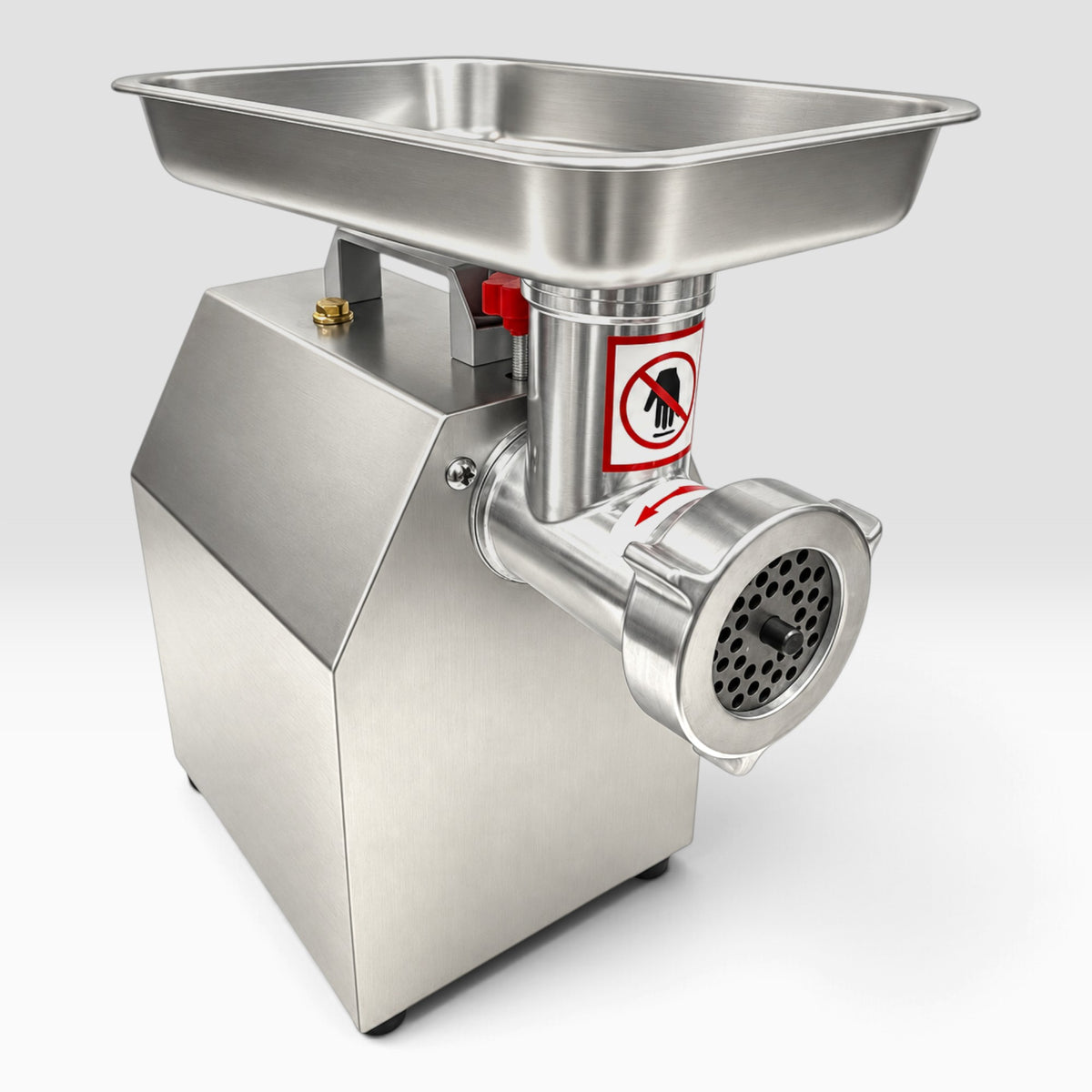 Hitman HM-6314 INOX 12 Ipari Húsdaráló – 3000 W, Réztekercses Motorral