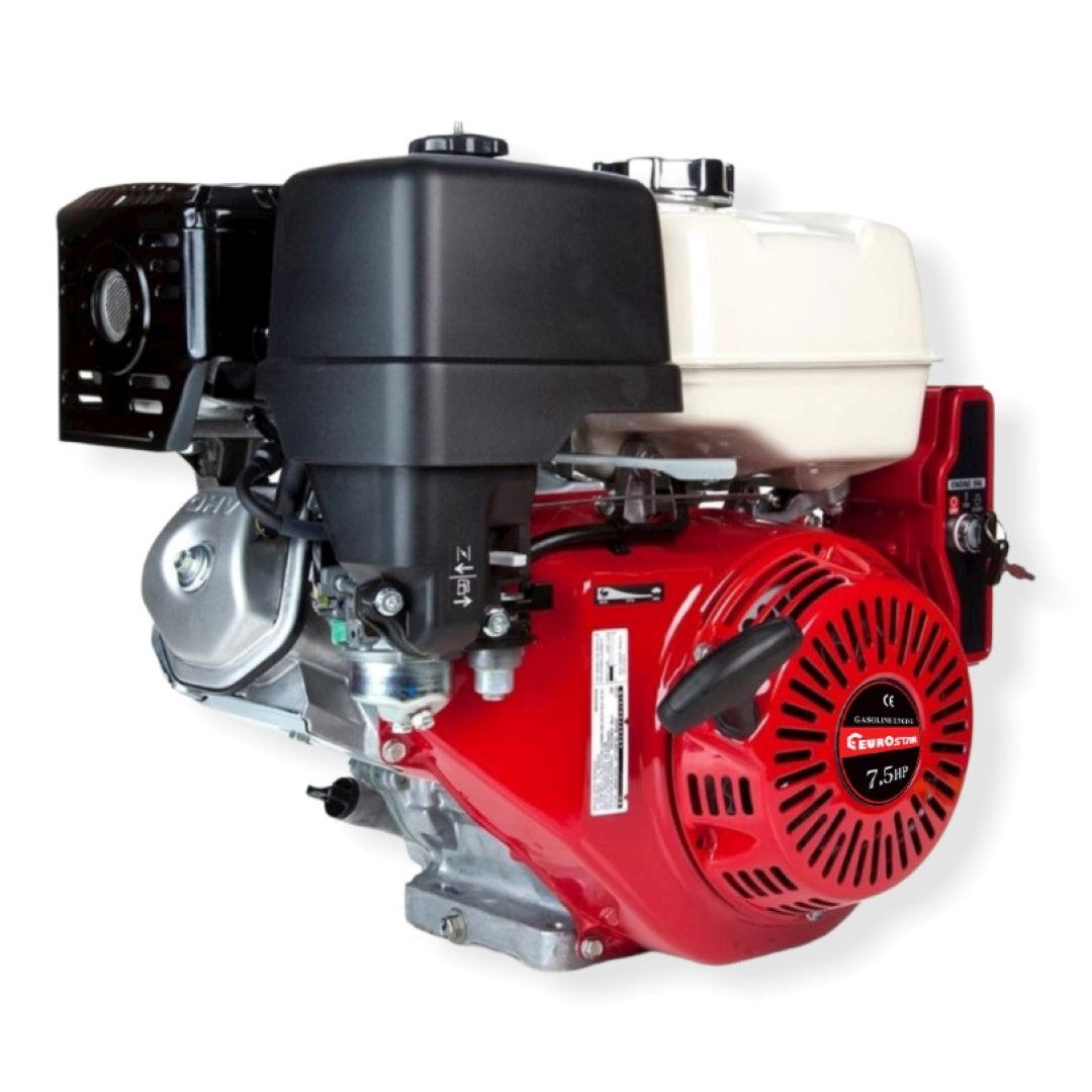 EuroStar M61.Motor.15HP – 15 LE Benzinmotor Önindítóval és Leszerelhető Ékszíjtárcsával