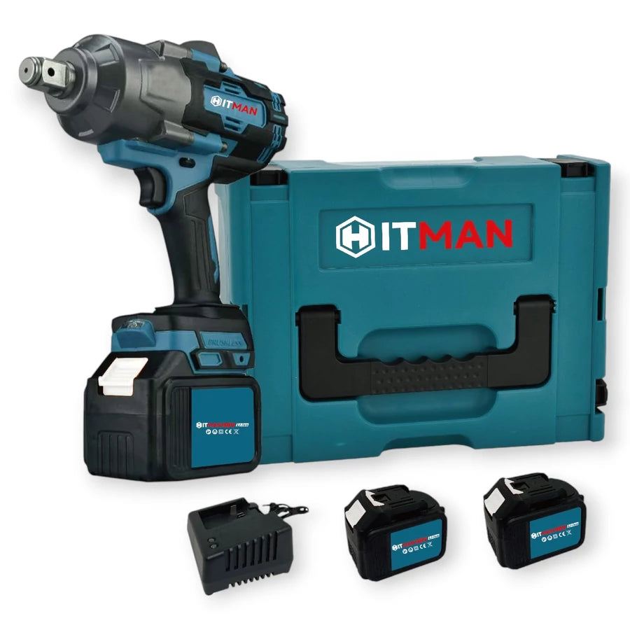 HITMAN HT-IWS-2800XPT Ütvecsavarozó Kerékkulcs 2800NM, 98V teljesítmény