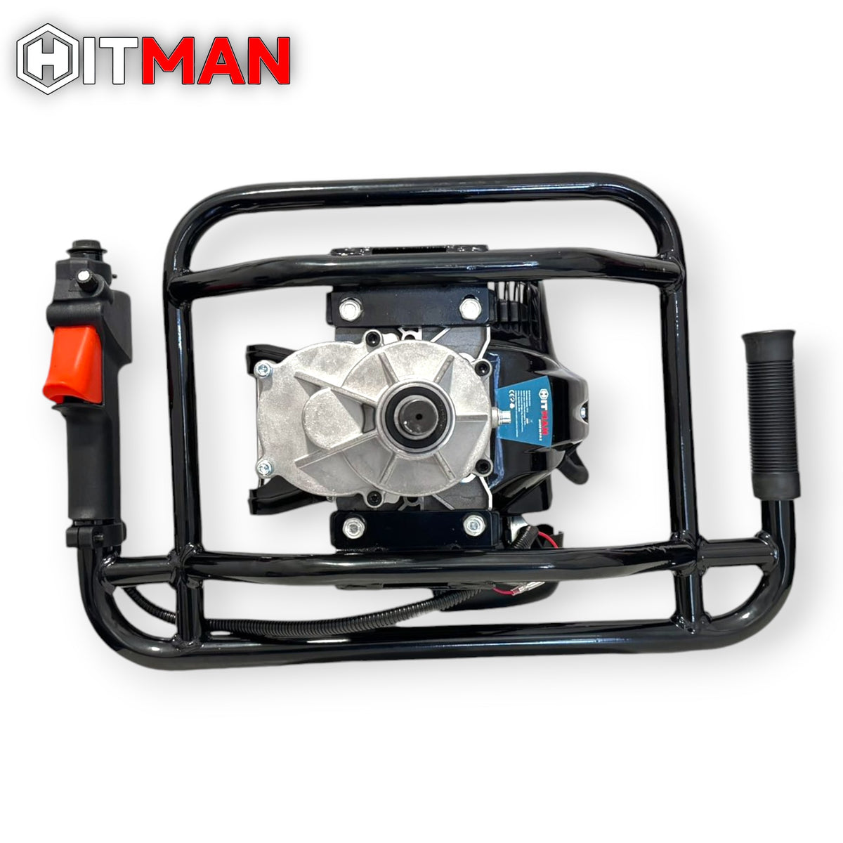 Hitman HT-ED76MAX Benzinmotoros Talajfúrógép 6,5HP – 73cc – 3 fúrószár, 80 cm hossz