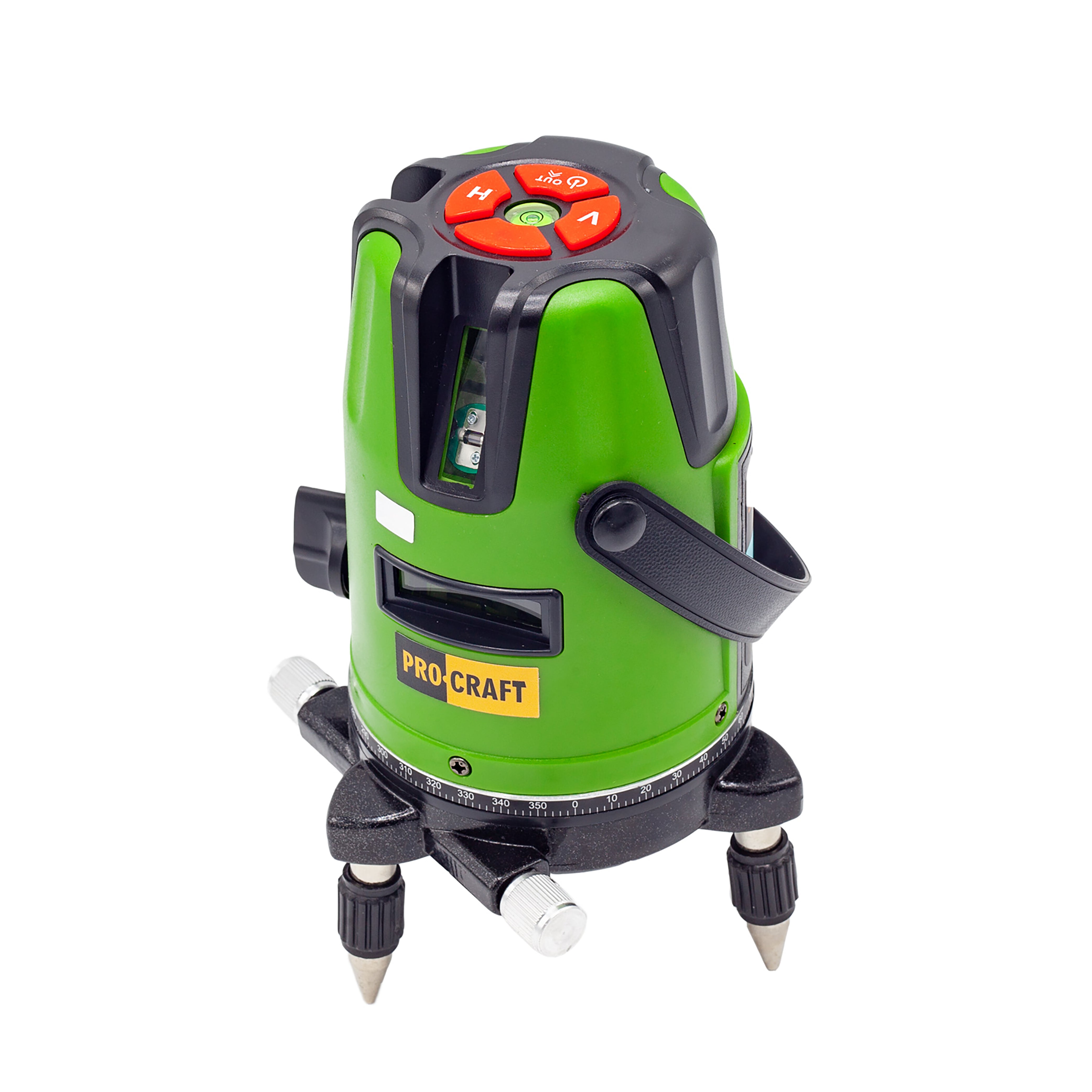 PROCRAFT 3D önszintező keresztvonalas lézer – LE-3D