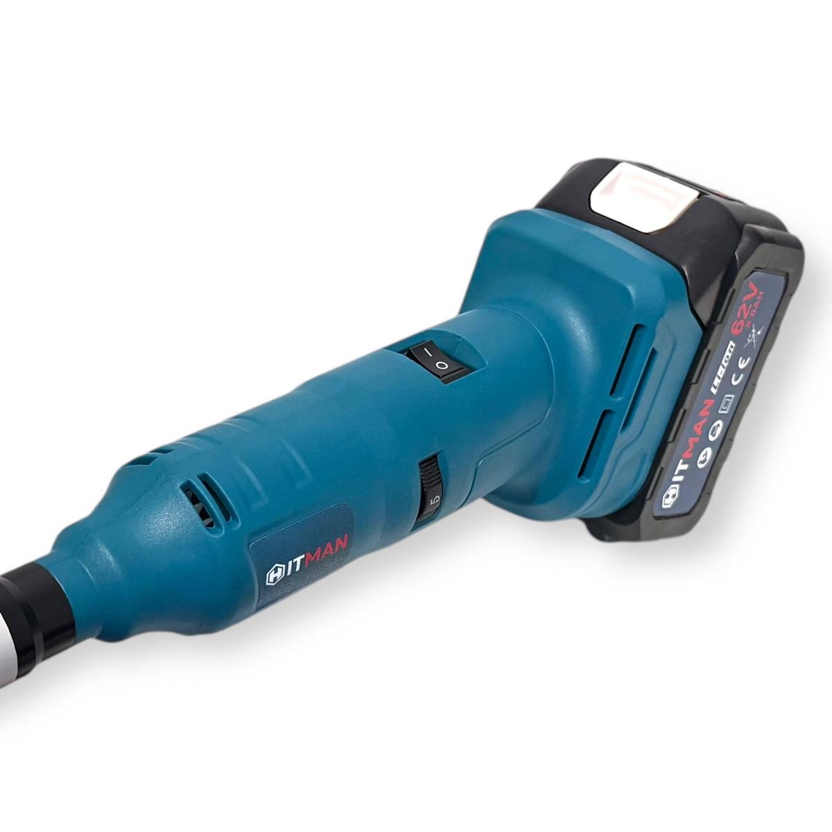 Hitman HT-MD-3612i Akkus Sarokcsiszoló és Gravírozógép 62V, Gránit-Csempe-Porcelán
