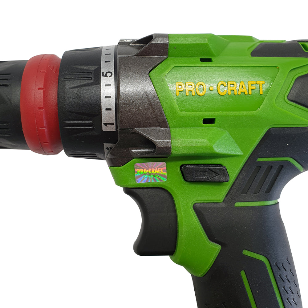 ProCraft Akkus Fúró-Csavarozó 20V 2×2.0Ah Kofferrel PA18DFR