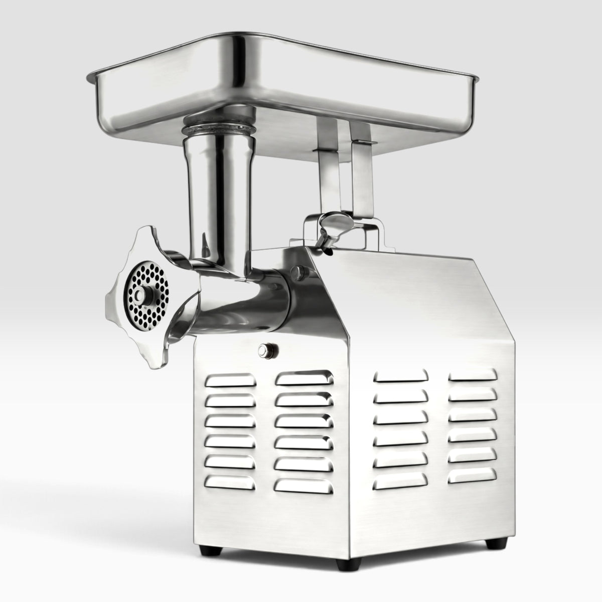 Inox HM-6315 ipari INOX húsdaráló 3500W, 280 kg/h kapacitással, 230V 50Hz gép
