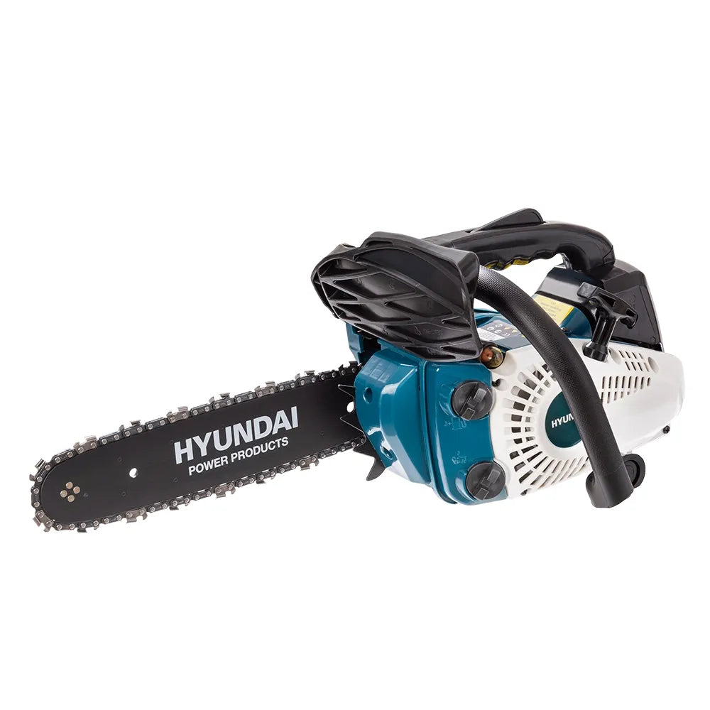 Hyundai Egykezes benzinmotoros láncfűrész 12" 30cm vágóhossz 25,4 cm³ HYD-7012