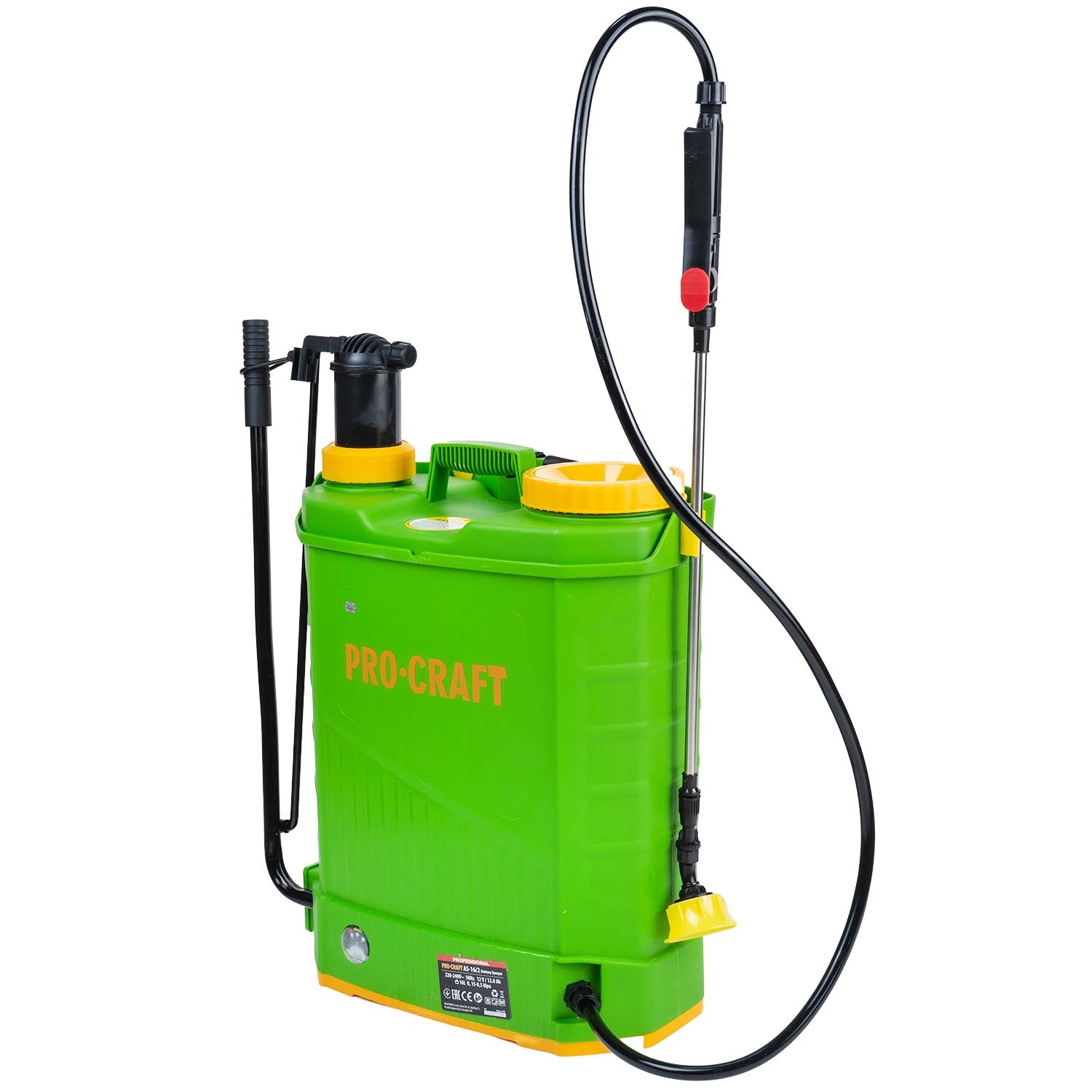 ProCraft AS-16 Akkumulátoros Permetező 16L 5,5 Bar