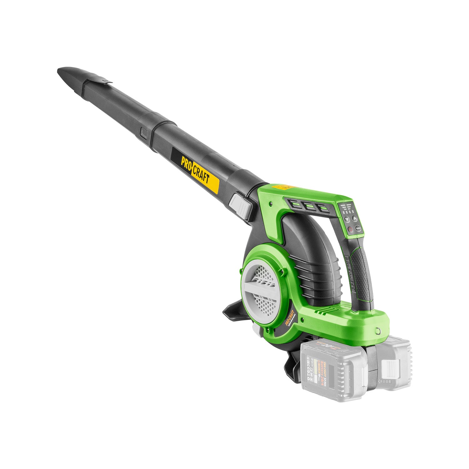 Procraft VB20 Akkumulátoros Lombfúvó és Lombszívó Akku Nélkül